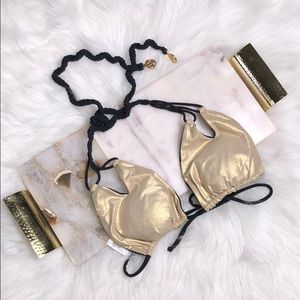 LULI FAMA REVERSIBLE BIKINI TOP